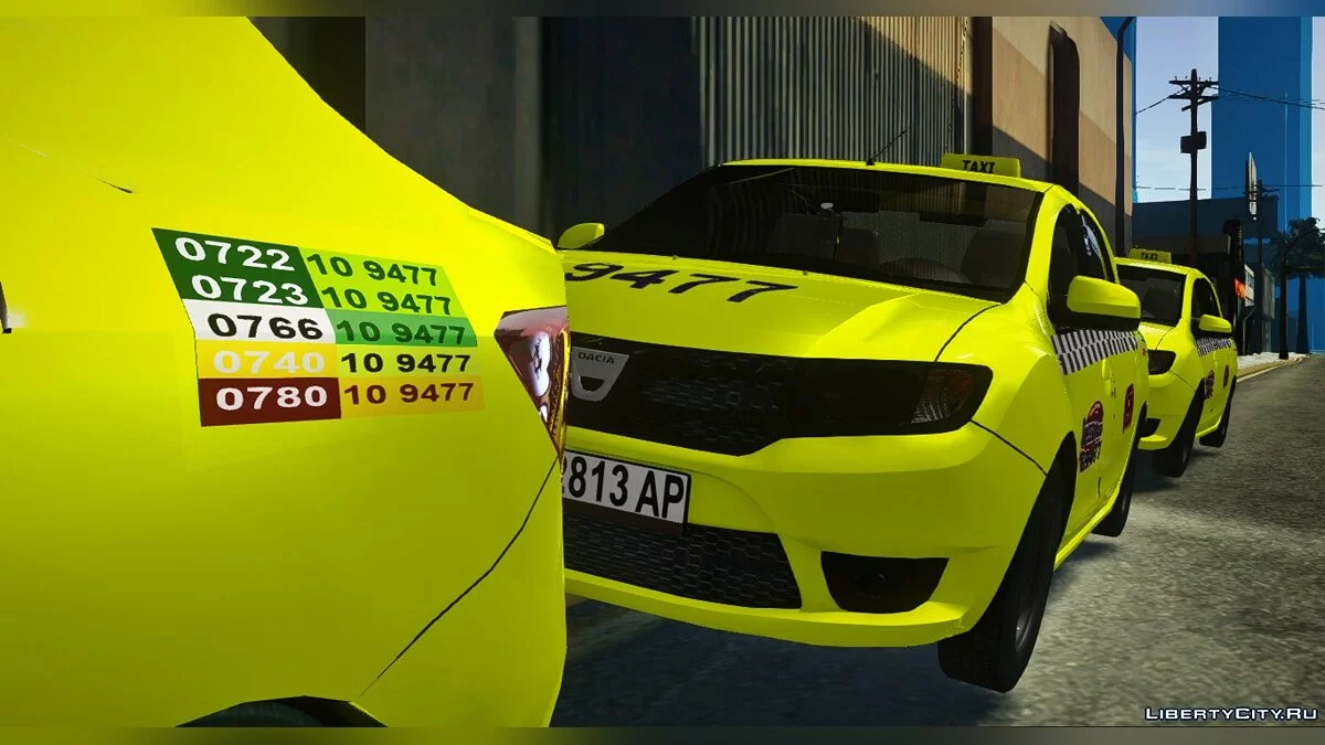 2013 Dacia Logan Taxi / GTA San Andreas