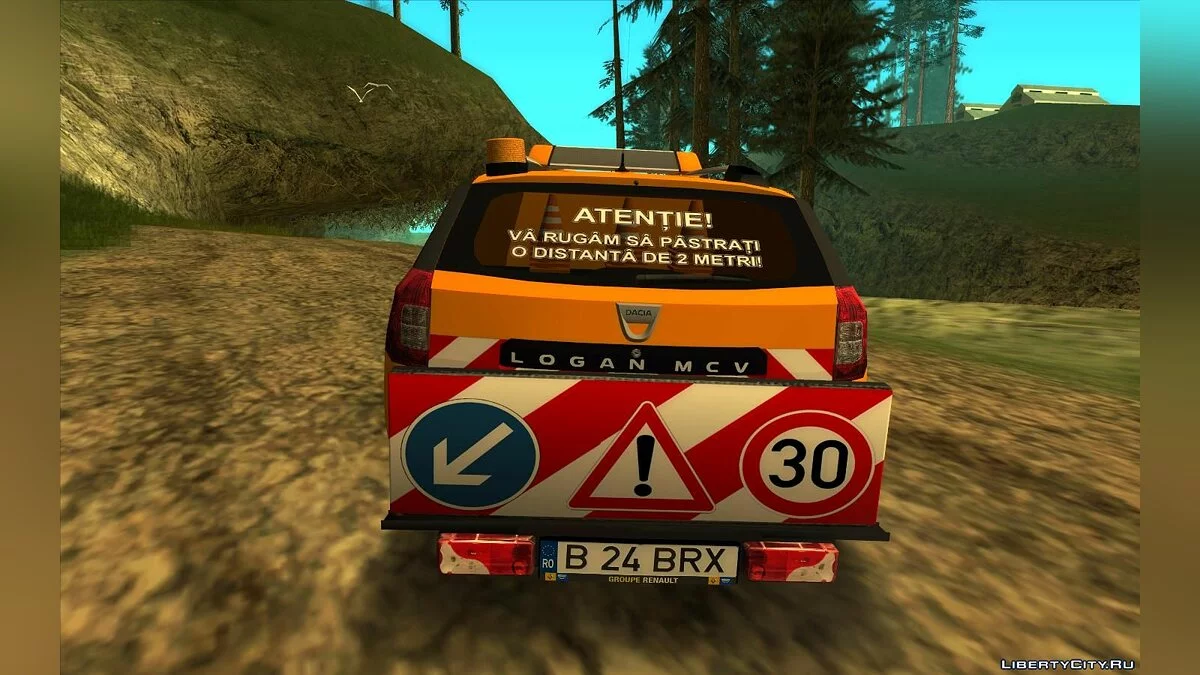 2018 Dacia Logan MCV Road Control / GTA San Andreas