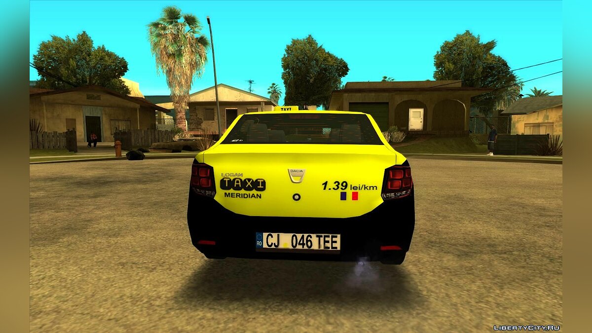 Скачать 2020 Dacia Logan Taxi для GTA San Andreas