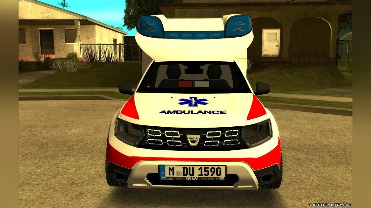 2020 Dacia Duster Rettungswagen / GTA San Andreas