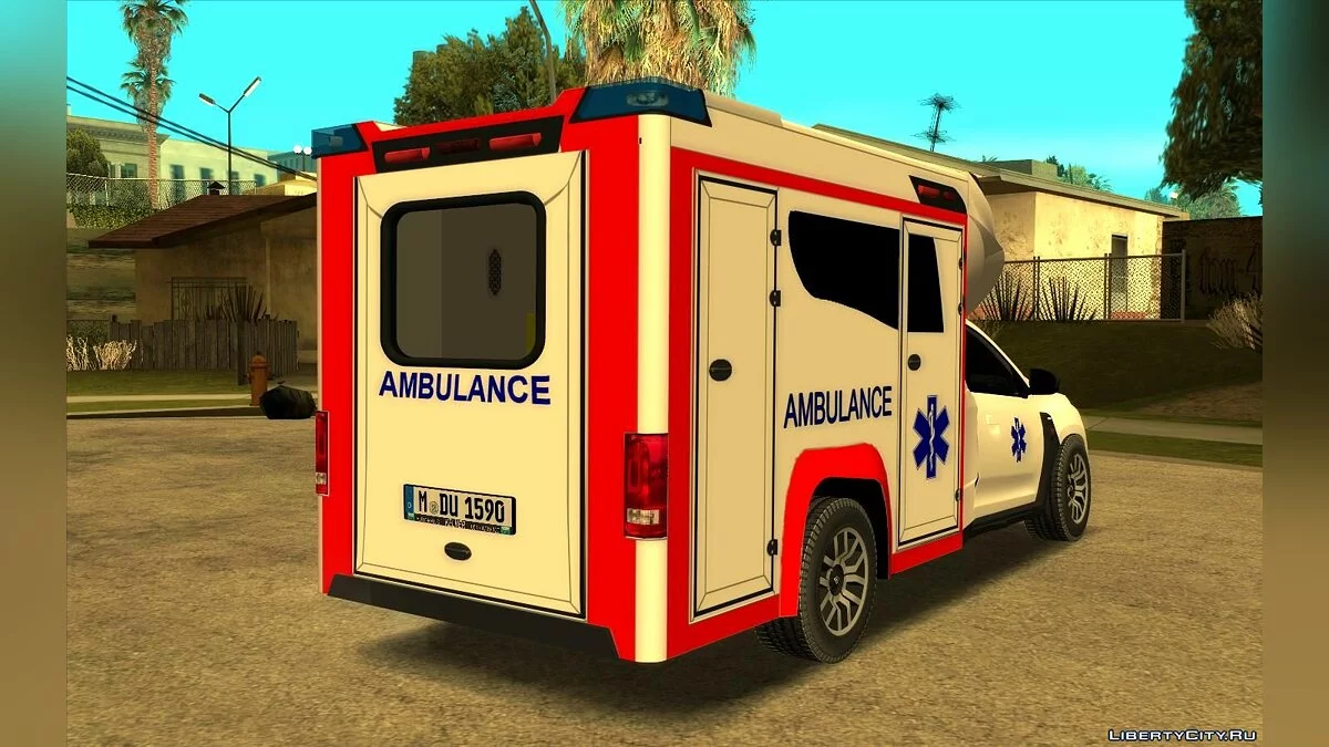 2020 Dacia Duster Rettungswagen / GTA San Andreas