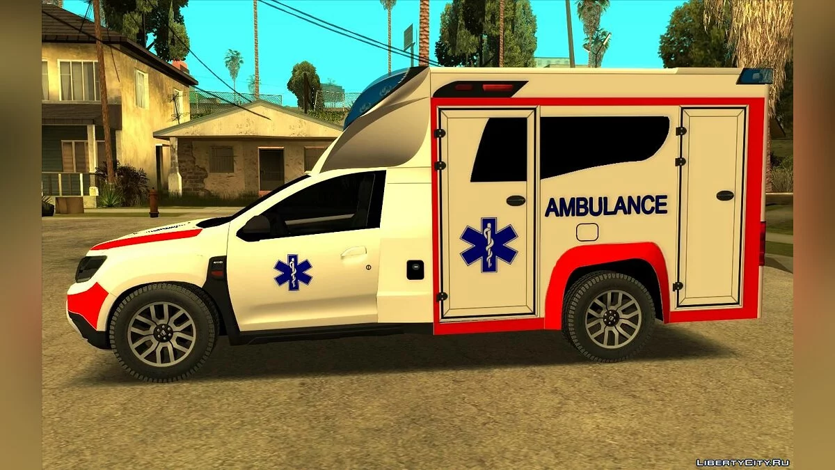 2020 Dacia Duster Rettungswagen / GTA San Andreas