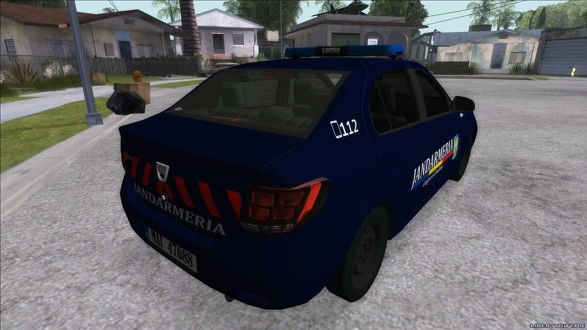 2018 Dacia Logan Jandarmerie / GTA San Andreas