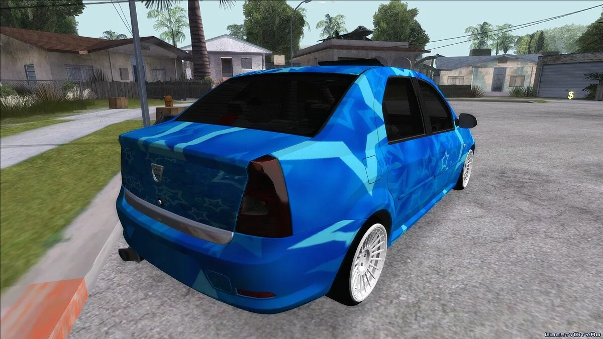 Dacia Logan Blue Star / GTA San Andreas