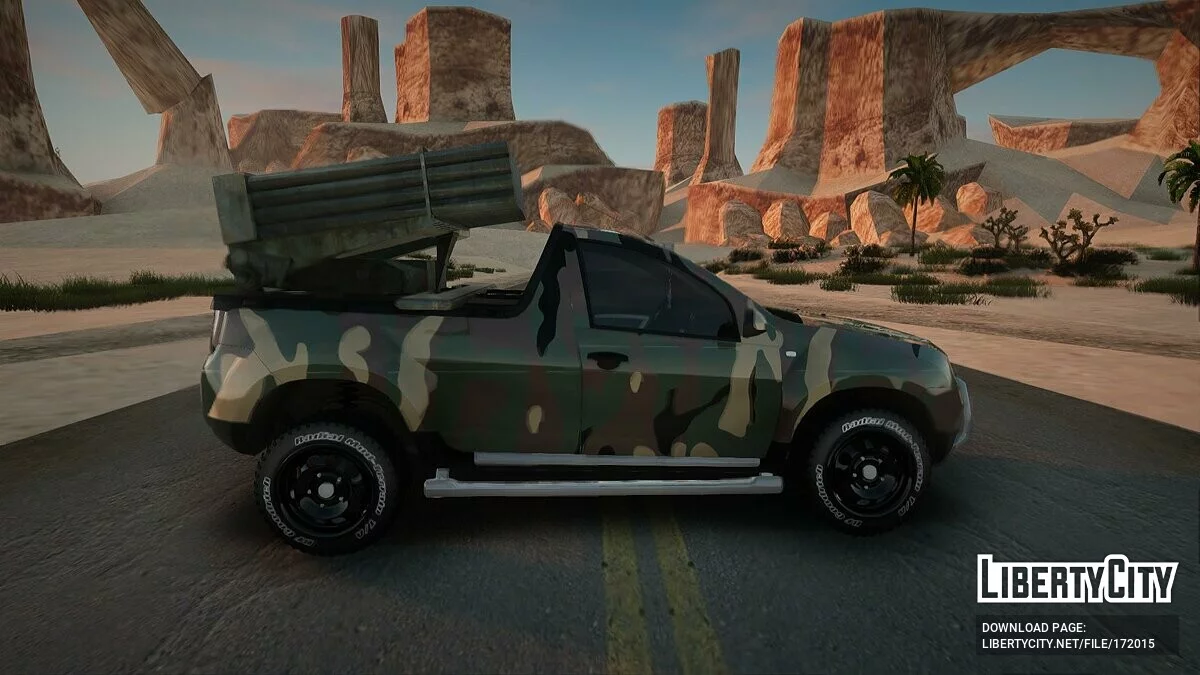 2014 Dacia Duster - Army Edition / GTA San Andreas