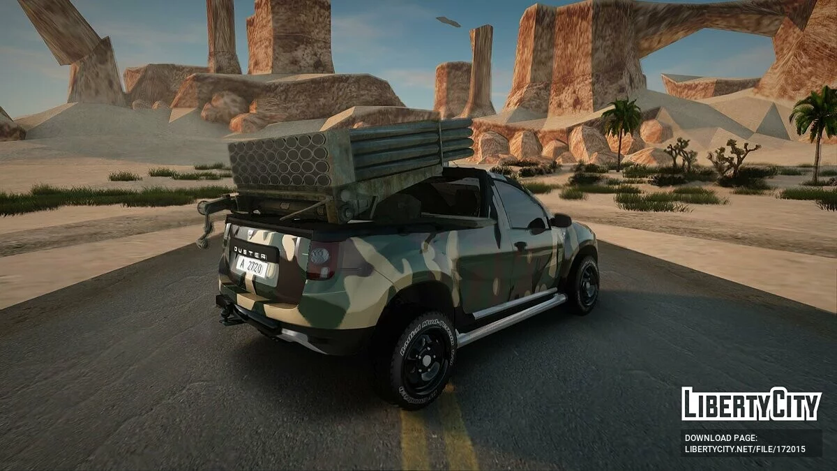 2014 Dacia Duster - Army Edition / GTA San Andreas
