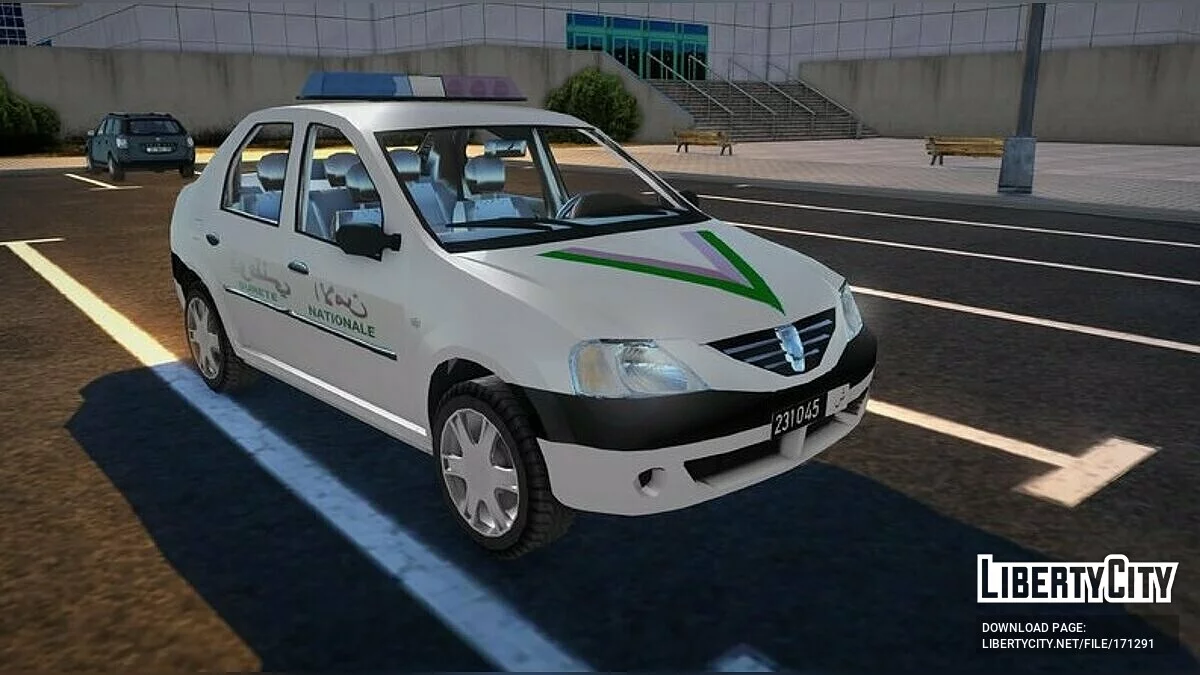 Dacia Logan Surete Nationale / GTA San Andreas