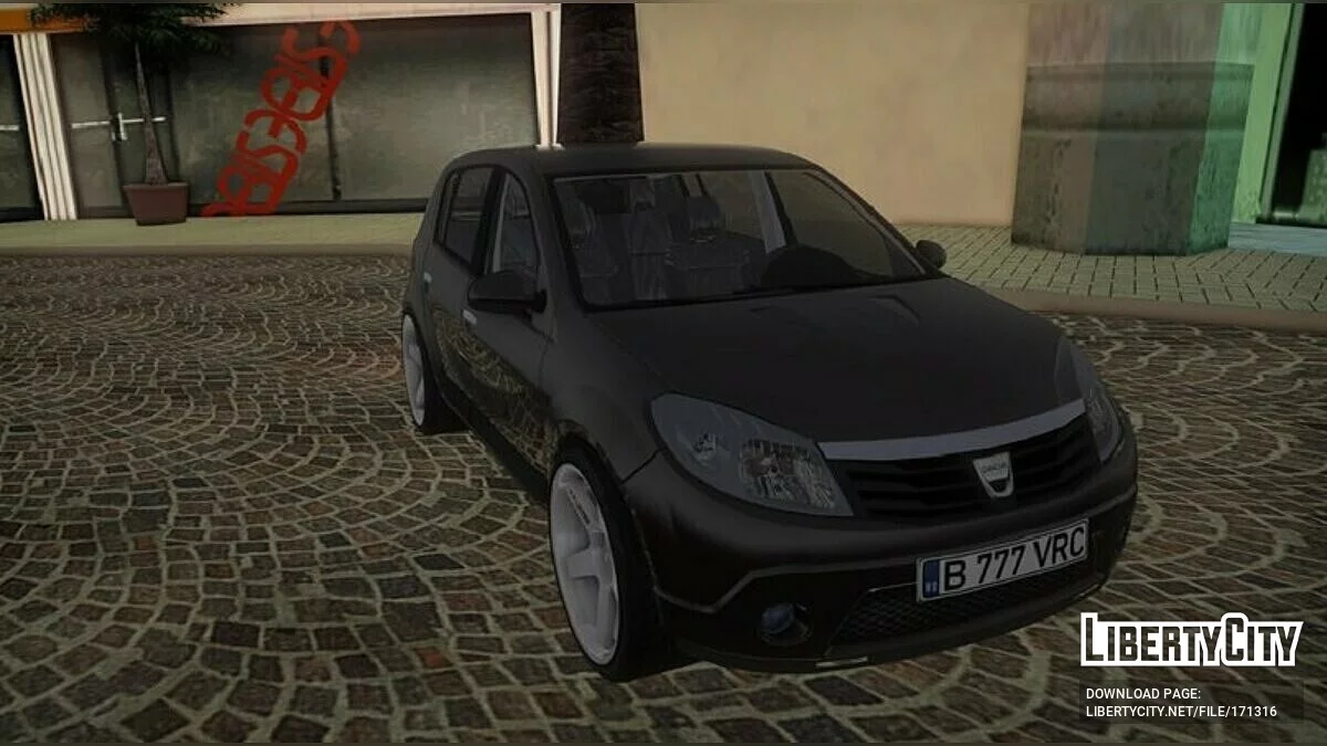 Dacia Sandero Vericu Edition / GTA San Andreas