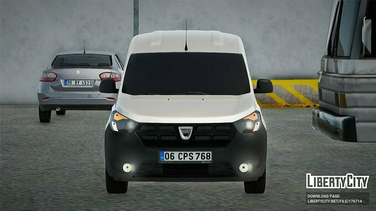 Скачать Dacia Dokker 1.5 Dci Ambiance Cargo для GTA San Andreas