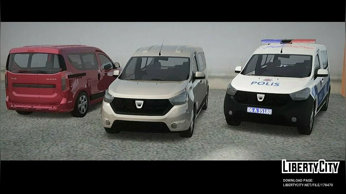 Dacia Dokker 1.5 Dci Ambiance / GTA San Andreas