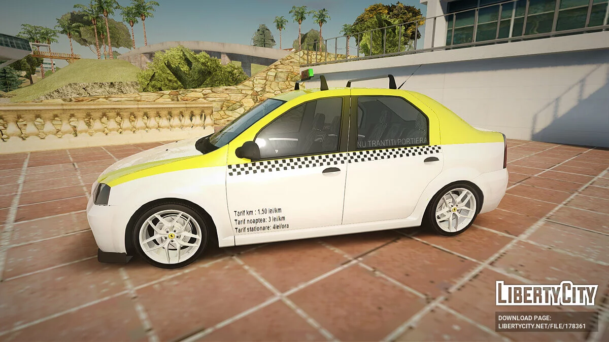 Dacia Logan Taxi / GTA San Andreas