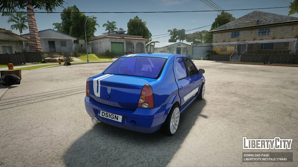 Dacia Logan Tuning Rally (B 48 CUP) / GTA San Andreas