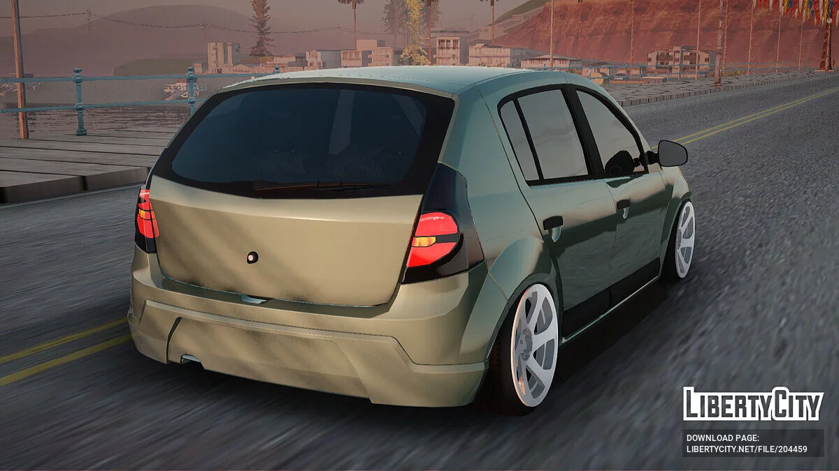 Dacia Sandero Low Tuning / GTA San Andreas