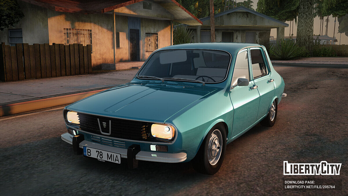 Скачать Dacia 1300 1969 для GTA San Andreas