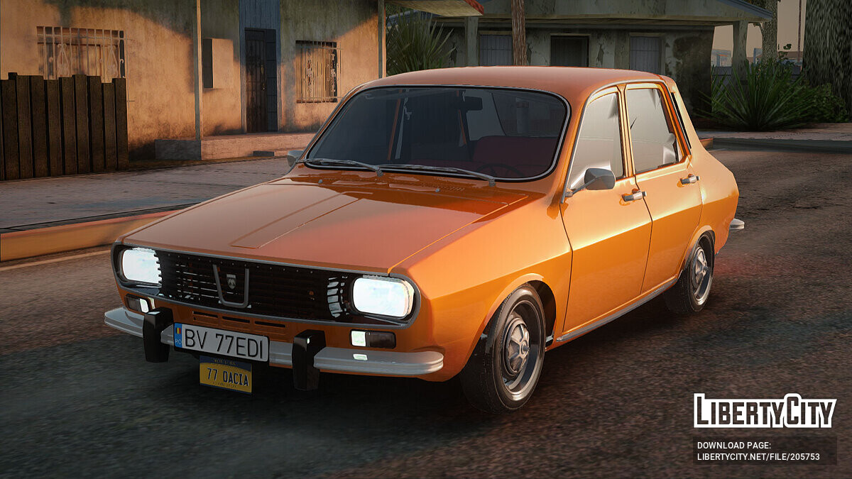 Скачать Dacia 1300 для GTA San Andreas