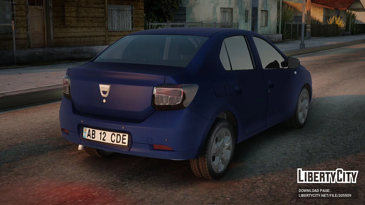 Dacia Logan 2013 / GTA San Andreas