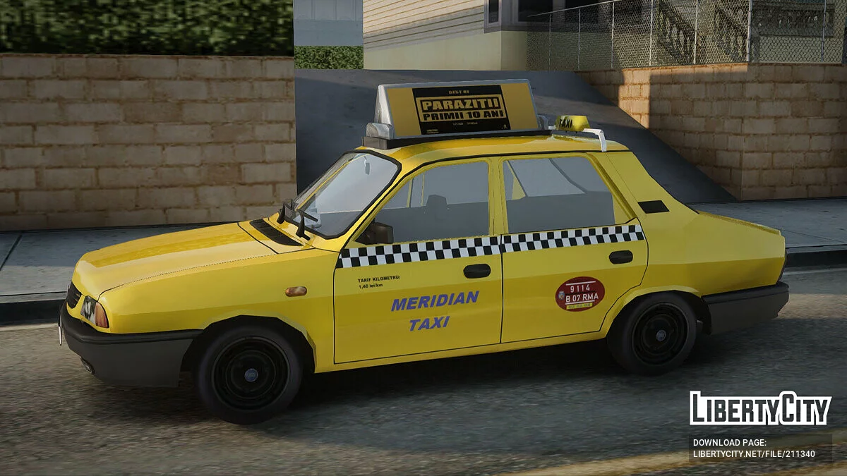 Dacia 1310 Berlina CN4 Meridian Taxi / GTA San Andreas