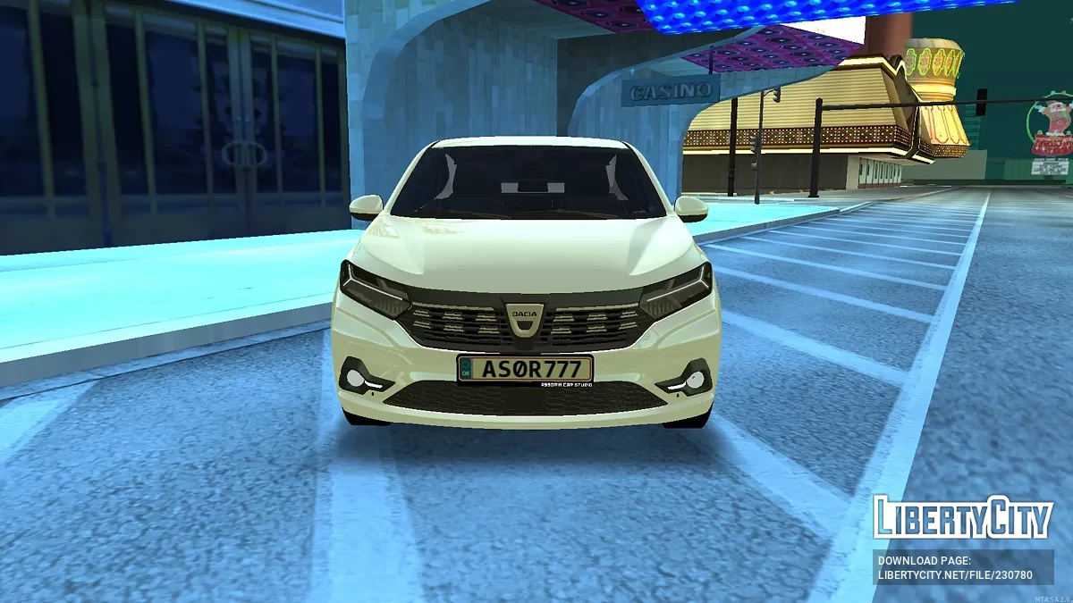 Dacia Logan 3 2021 / GTA San Andreas