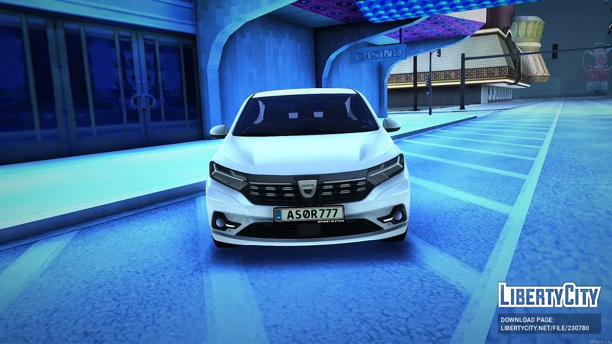 Dacia Logan 3 2021 / GTA San Andreas