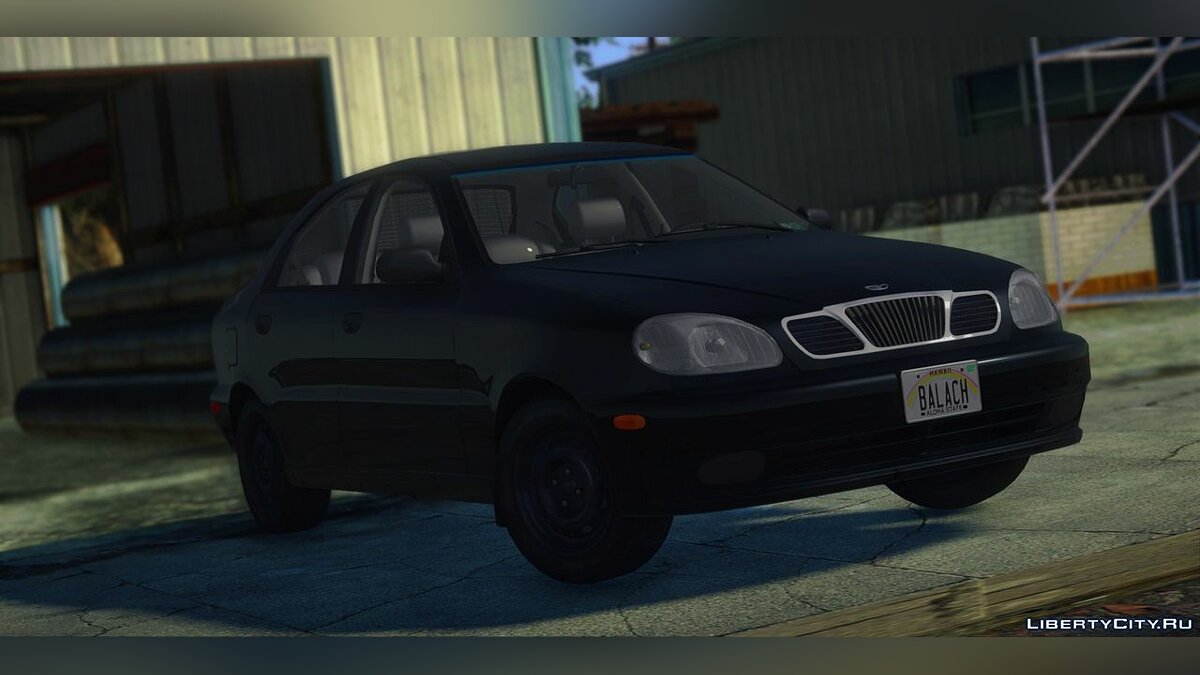 Скачать Daewoo Lanos S/SE/SX 1.6l 16V 1999-2001 (US-Spec) для GTA San  Andreas