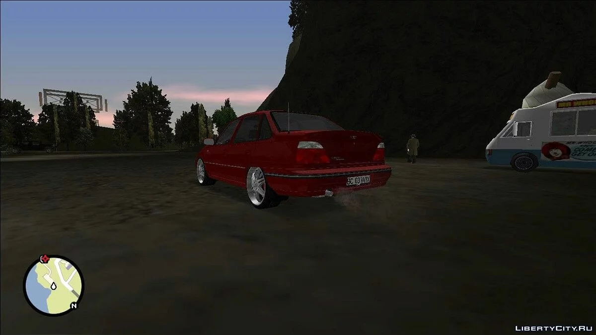 Daewoo Сielo 1995 / GTA San Andreas