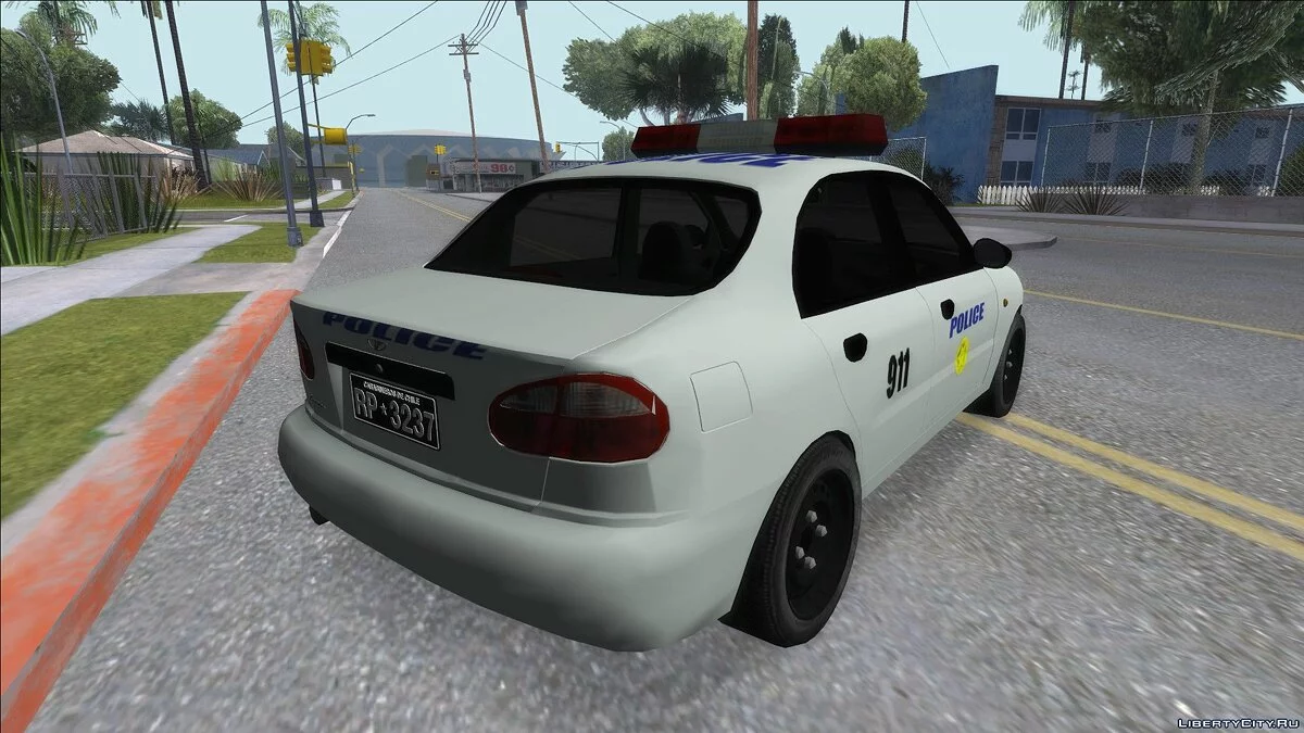 Daewoo Lanos Police / GTA San Andreas