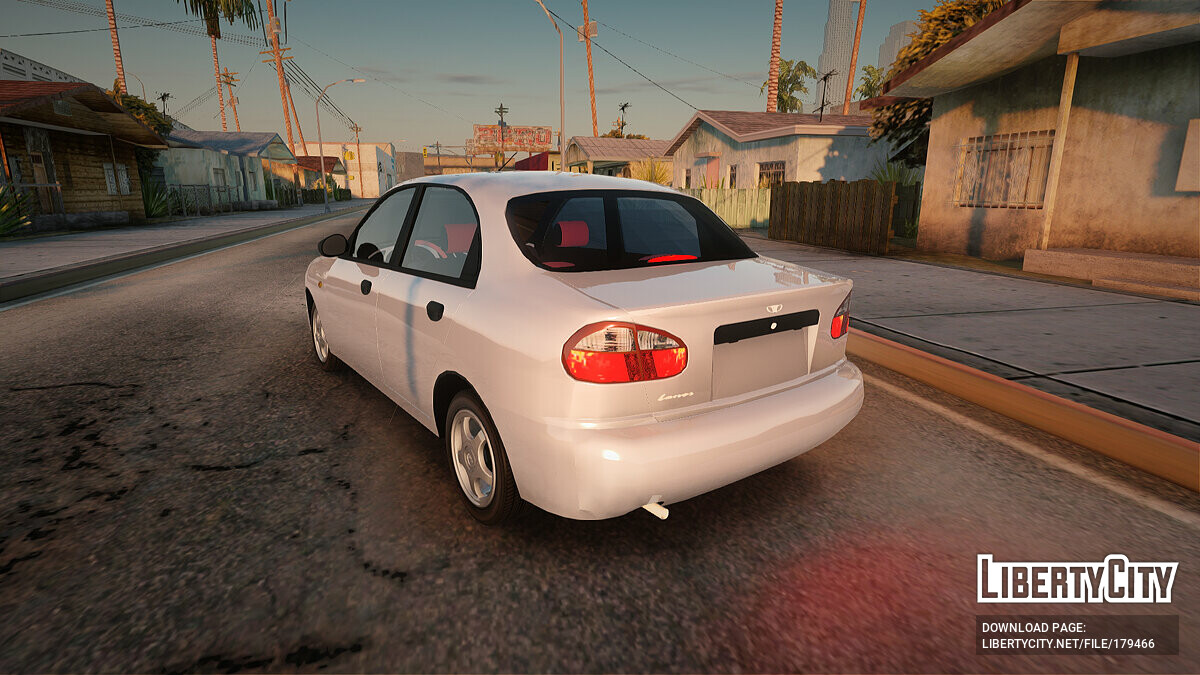 Скачать Daewoo Lanos (Sens) 2004 для GTA San Andreas