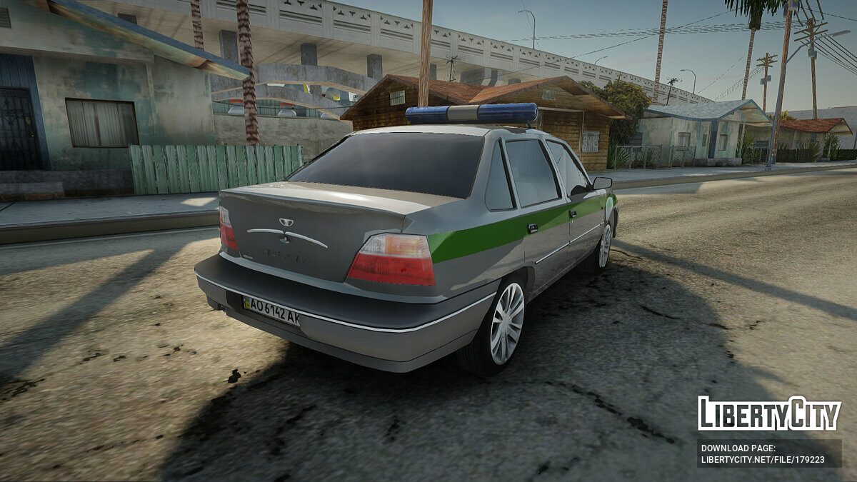 Машина Daewoo Daewoo Nexia Инкассация Украины для GTA San Andreas