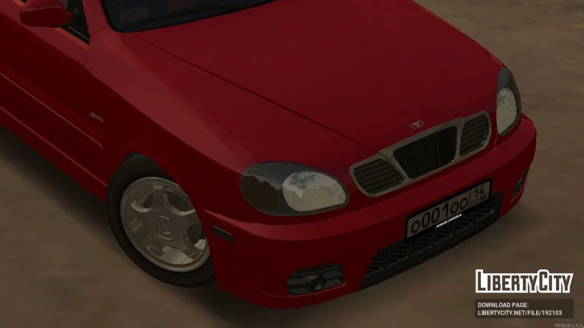 Daewoo Lanos 6x6 / GTA San Andreas
