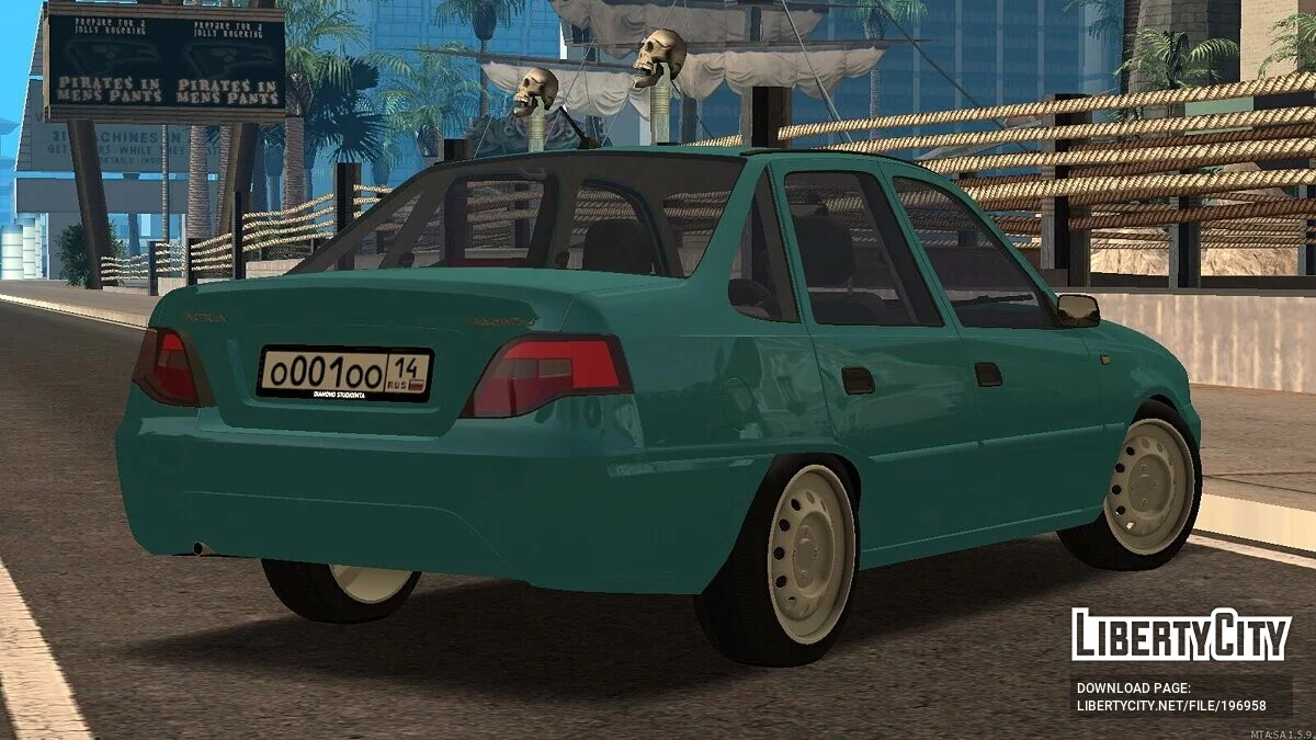 Daewoo Nexia + CCD / GTA San Andreas