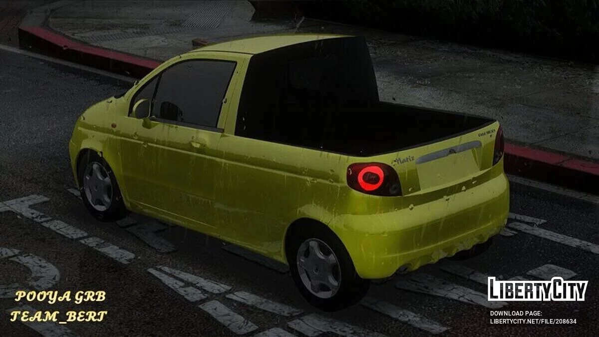 Daewoo Matiz Pickup / GTA San Andreas