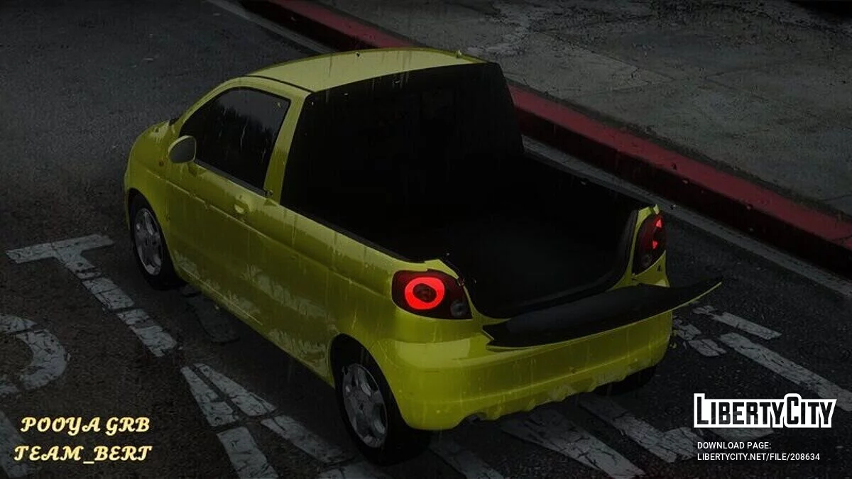 Daewoo Matiz Pickup / GTA San Andreas