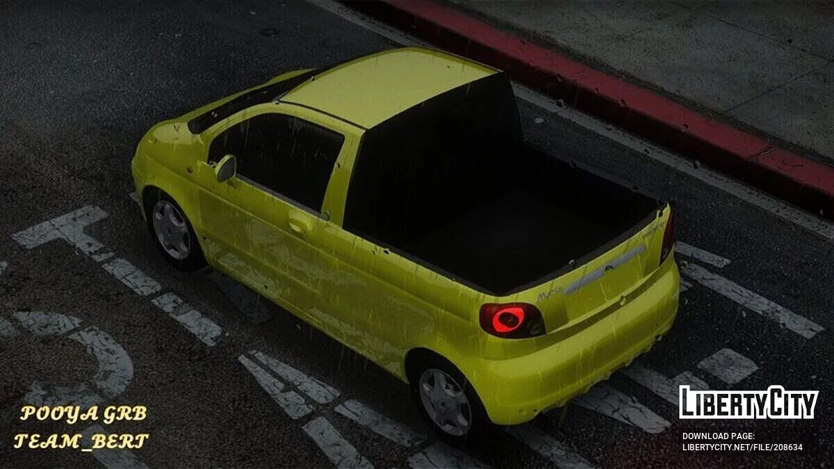Daewoo Matiz Pickup / GTA San Andreas