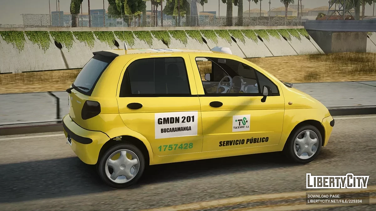 Daewoo Matiz Taxi / GTA San Andreas