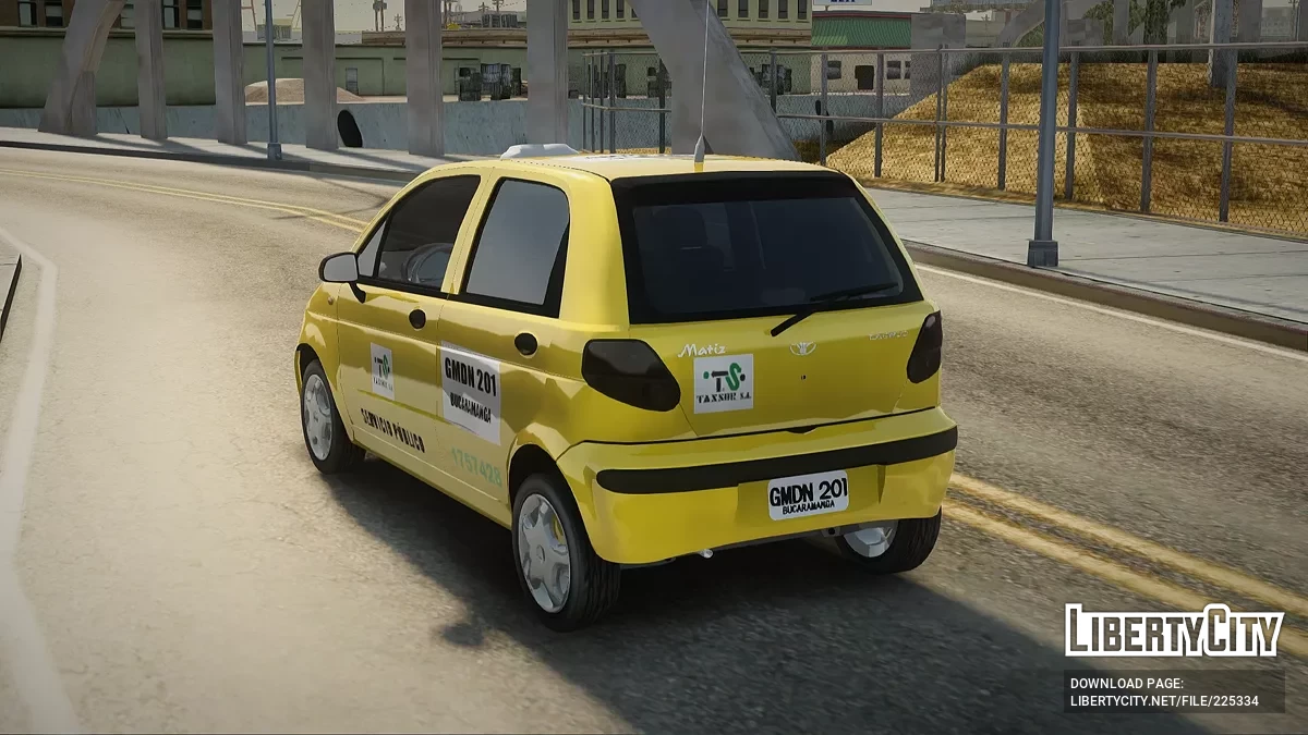 Daewoo Matiz Taxi / GTA San Andreas