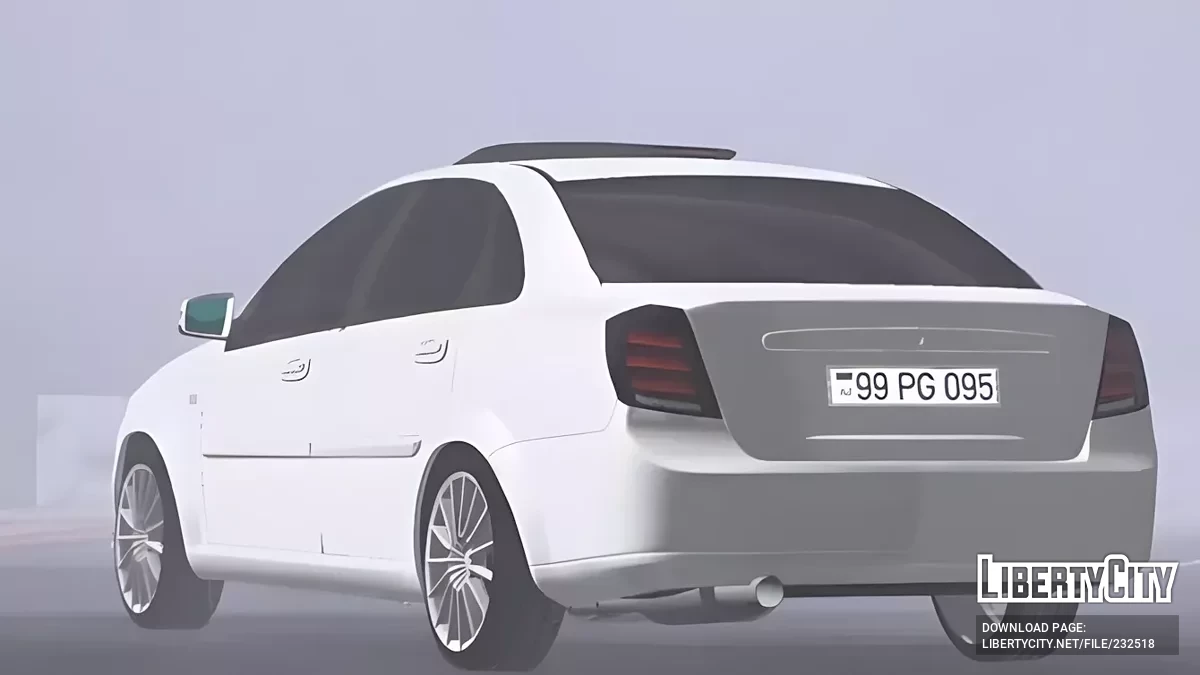 2014 Daewoo Gentra (Peçat Azelow) / GTA San Andreas