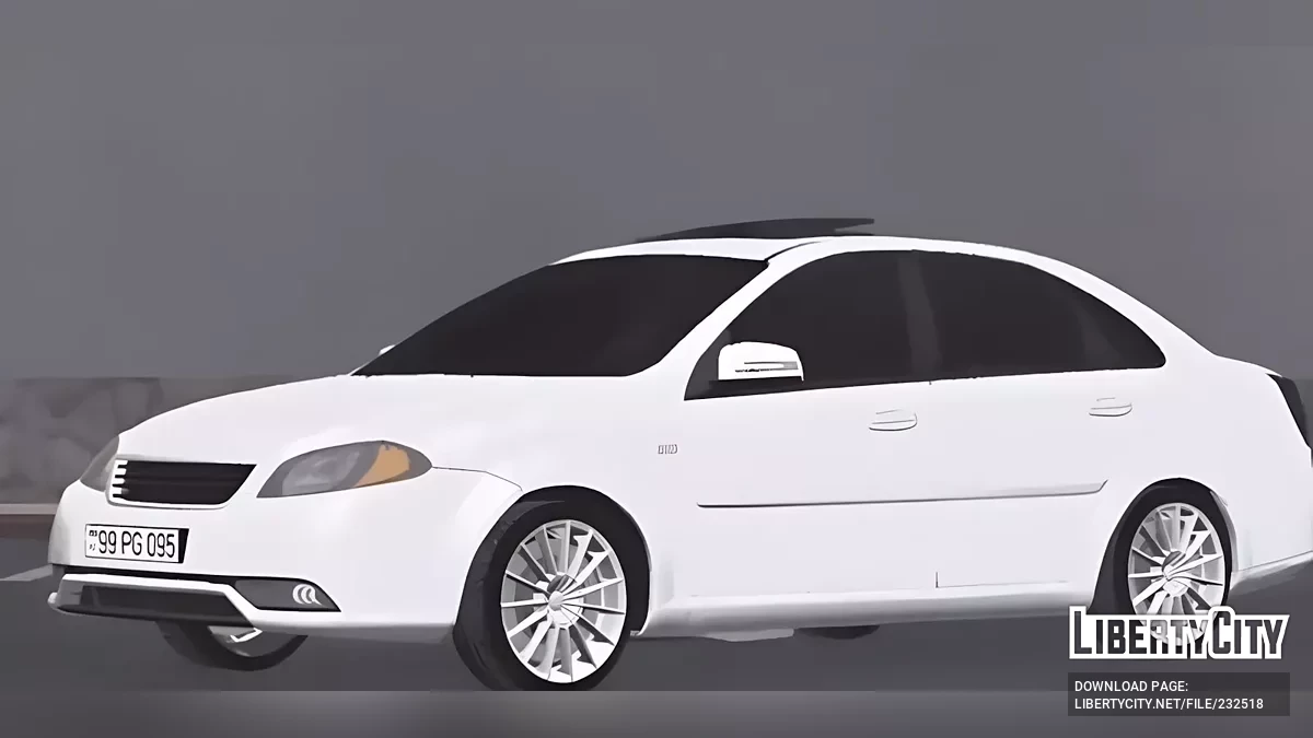 2014 Daewoo Gentra (Peçat Azelow) / GTA San Andreas