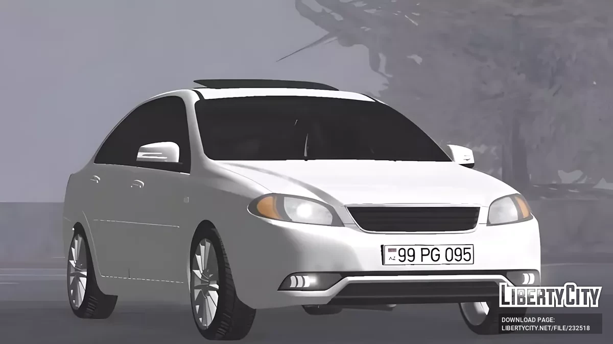 2014 Daewoo Gentra (Peçat Azelow) / GTA San Andreas
