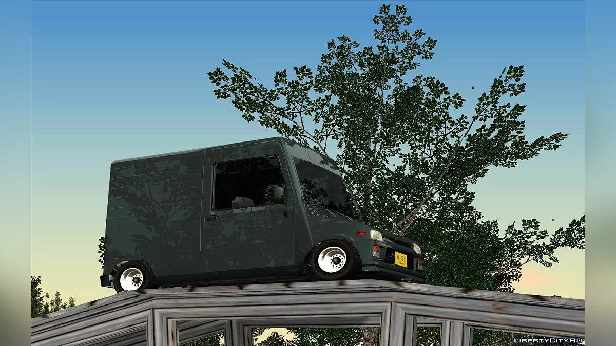 Daihatsu Mira Walk-Through Van / GTA San Andreas
