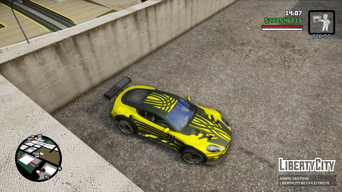 Aston Martin DB9 из Need For Speed Most Wanted 2005 (OLD) / GTA San Andreas: The Definitive Edition