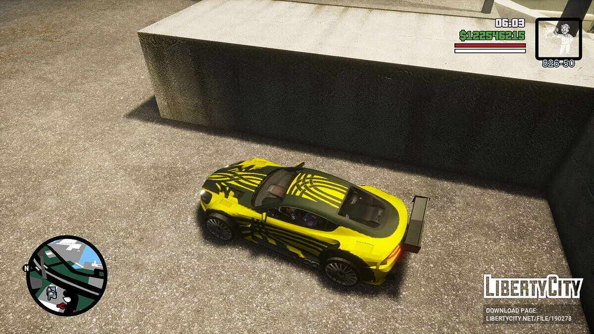 Aston Martin DB9 из Need For Speed Most Wanted 2005 (OLD) / GTA San Andreas: The Definitive Edition