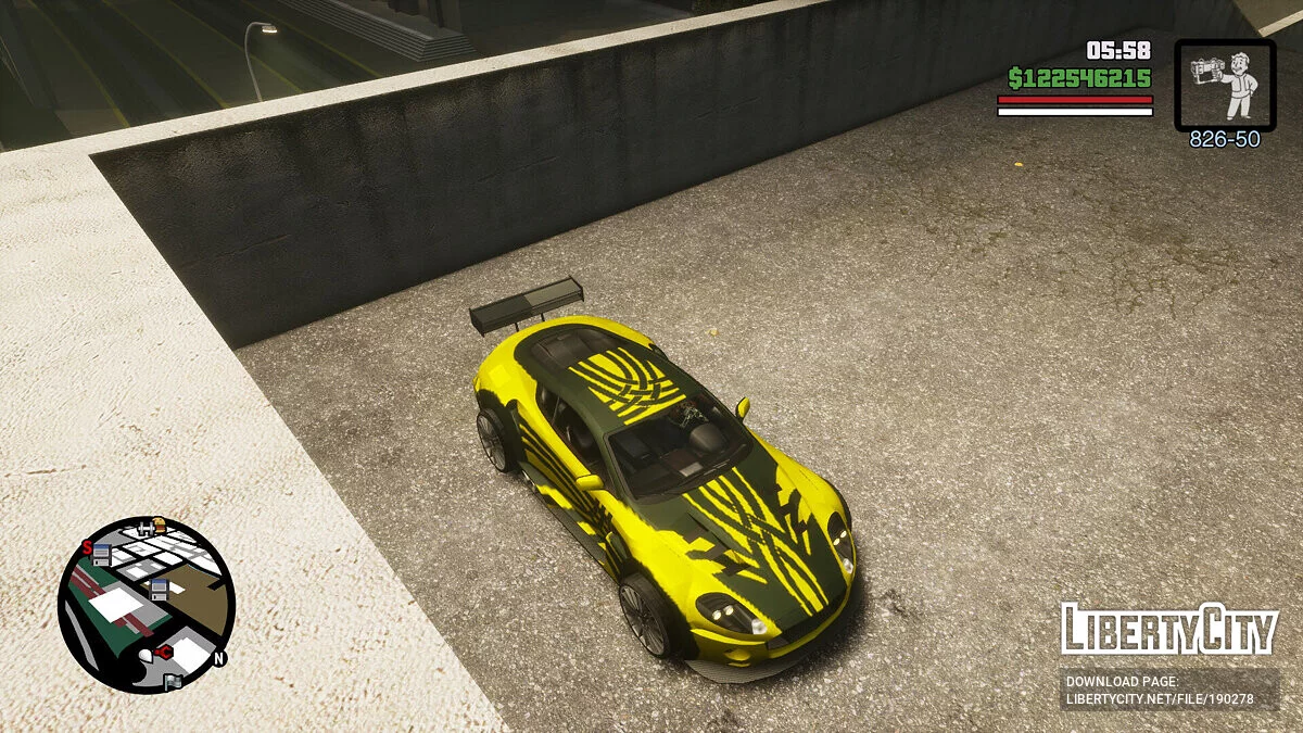 Aston Martin DB9 из Need For Speed Most Wanted 2005 (OLD) / GTA San Andreas: The Definitive Edition