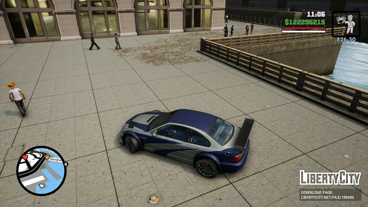 BMW M3 GTR (E46) из Need For Speed: Most Wanted (OLD) / GTA San Andreas: The Definitive Edition