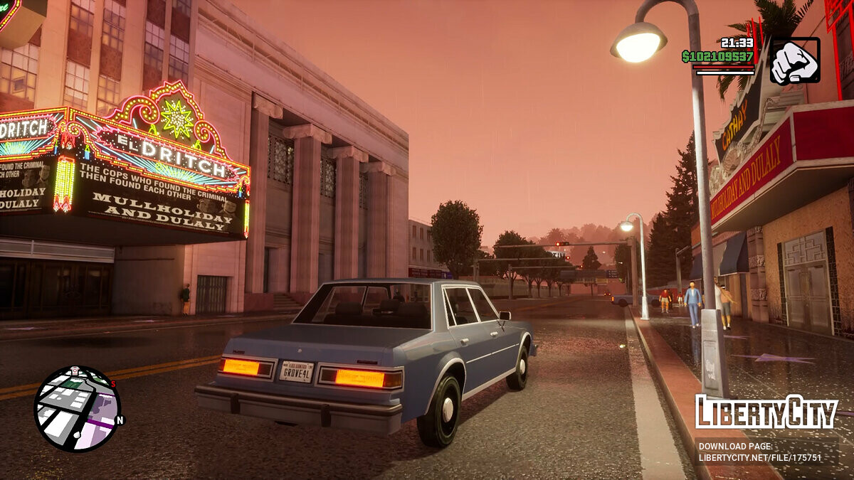 Скачать 1980 American Sedan для GTA San Andreas: The Definitive Edition