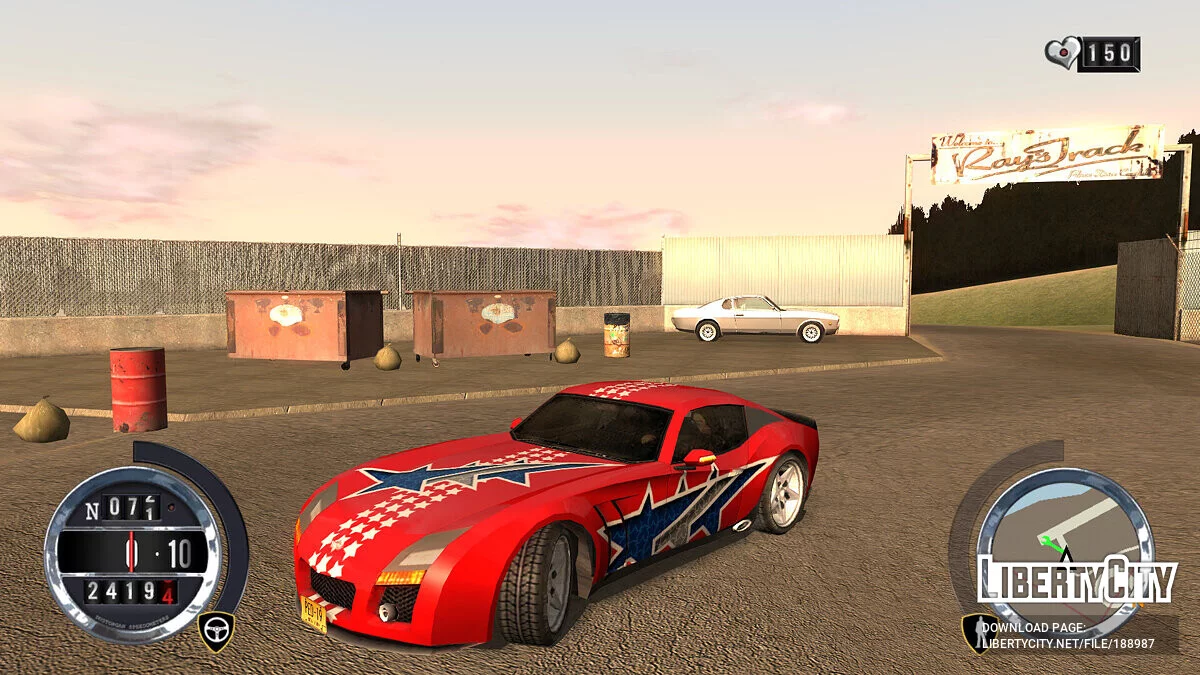 Teramo из игры Driver Parallel Lines (OLD) / GTA San Andreas: The Definitive Edition