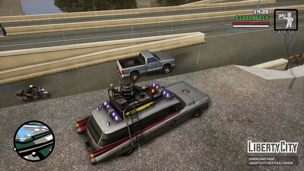 Ecto-1 из игры Ghostbusters - The Video Game (OLD) / GTA San Andreas: The Definitive Edition