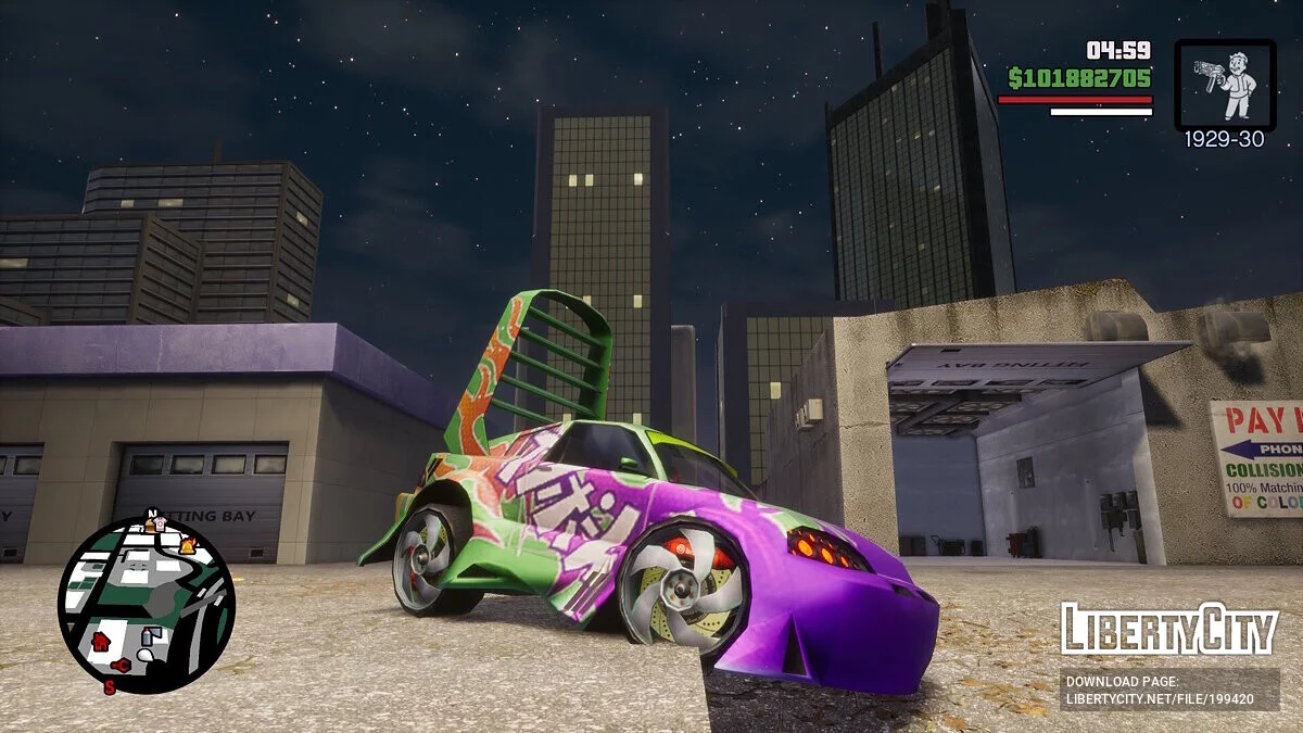 Wingo из Cars The Video Game (OLD) / GTA San Andreas: The Definitive Edition