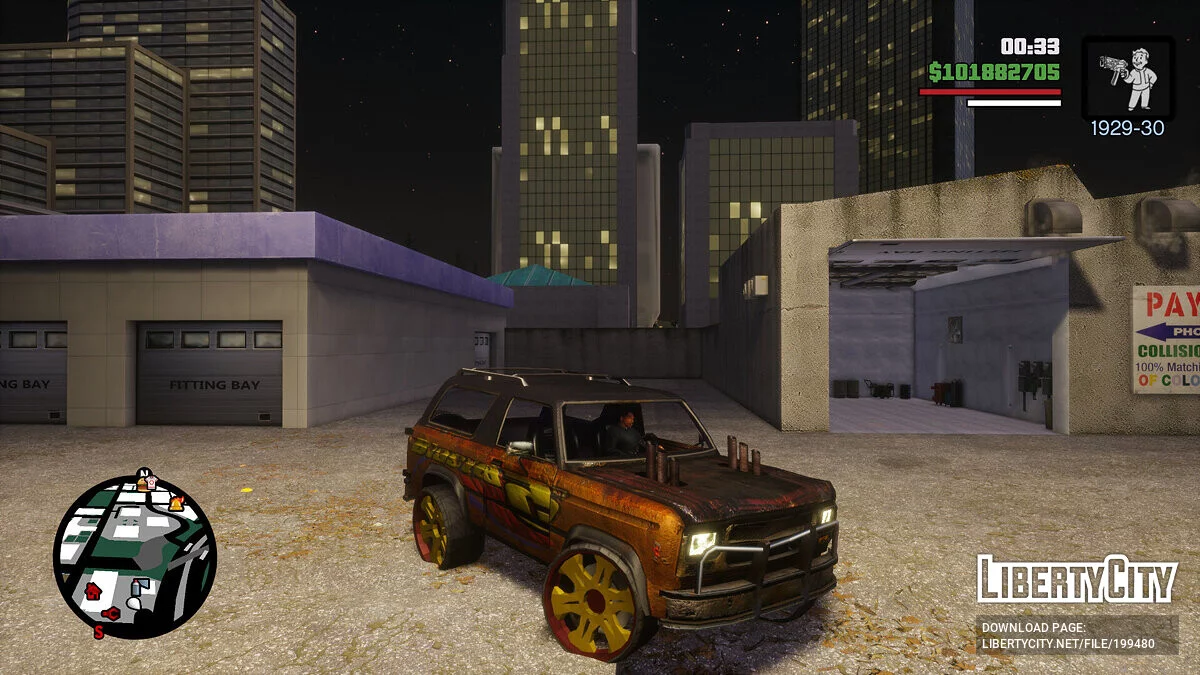 Blaster XL из FlatOut 2 (OLD) / GTA San Andreas: The Definitive Edition