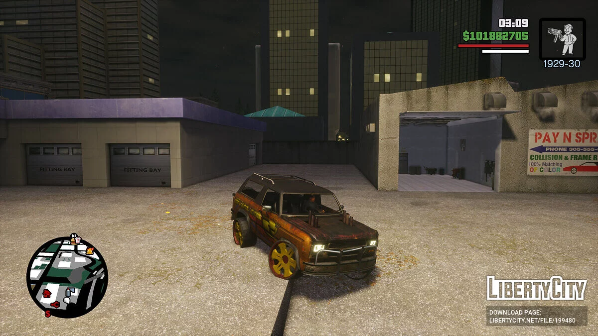 Blaster XL из FlatOut 2 (OLD) / GTA San Andreas: The Definitive Edition