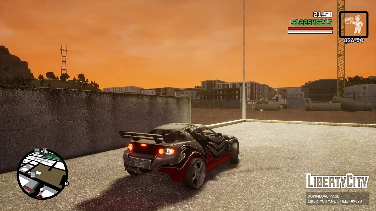 Mazda RX-8 из Need For Speed: Most Wanted (OLD) / GTA San Andreas: The Definitive Edition